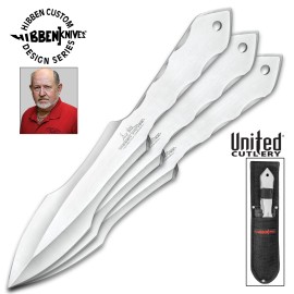 11" Gil Hibben Pro Champion Throwing Knife Set