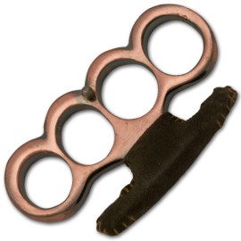 Godfather Brass Knuckles Copper Belt Buckle Paperweight