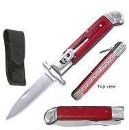 Great Value Rosewood Swinguard Lever Lock Automatic Knife (8" Overall Length)