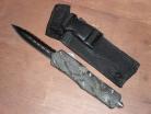 Guard Dog OTF D/A Automatic Knife Real Tree Camo Half Serr