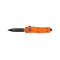 7" Orange Biker Tactical Recon Out The Front D/A OTF Knife-6R4-1