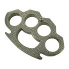 Heavy Duty Knuckle Duster Belt Buckle Paper Weight Gray