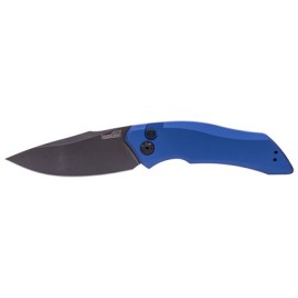 Kershaw Launch 1 Blue Automatic Knife Black Drop Point