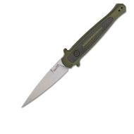 Kershaw Launch 8 Olive Stonewash Spear Point