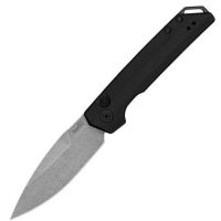 Kershaw Launch Iridium Automatic Knife Black 6061-T6 Aluminum (3.45" MagnaCut)