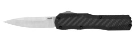 Kershaw Livewire D/A OTF Automatic Knife Black Carbon-Fiber 9000CF