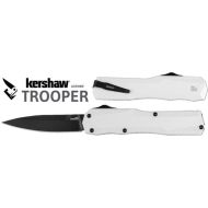 Kershaw Livewire Trooper D/A OTF Automatic Knife White Aluminum (3.3" Black)