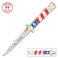 Kissing Crane 2018 Fourth Of July Stiletto Folding Knife