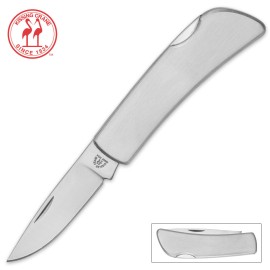 Kissing Crane Mini Satin Smooth Folding Pocket Knife