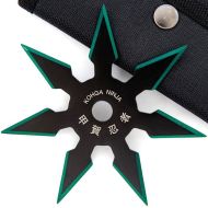 Kohga Black Green 7 Point Star