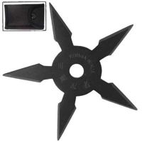 Kohga Ninja 5 Point Shuriken Black Throwing Star