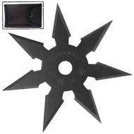 Kohga Ninja 7 Point Shuriken Black Throwing Star Sheath