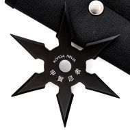 Kohga Ninja Black 6 Point Star