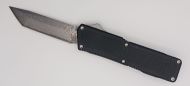 Lightning Supreme Black D/A OTF Automatic Knife Damascus Tanto Point