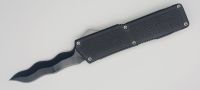 Lightning Supreme Black D/A OTF Automatic Knife Black Kriss