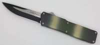 Lightning Supreme Camouflage D/A OTF Automatic Knife Drop Point Two Tone Plain
