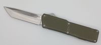 Lightning Supreme OD Green D/A OTF Automatic Knife Tanto Point Satin Plain