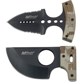 MTech USA Dessert Camo Palm Push Dagger Set MT2024DM