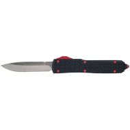Mega Tarantula Black Red D/A OTF Automatic Knife (3.5" Drop Point)