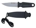 Meyerco Drop Point Satin Neck Knife