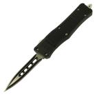 Mini Delta Force 7" Black D/A OTF Automatic Knife Two Tone Dagger