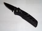 5.25" Mini Hot Black Automatic Knife