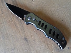 Mini Pocket Master Automatic Knife Gray