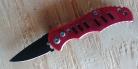 Mini Pocket Master Automatic Knife Red