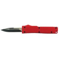 Protector Mini Red D/A OTF Keychain Automatic Knife