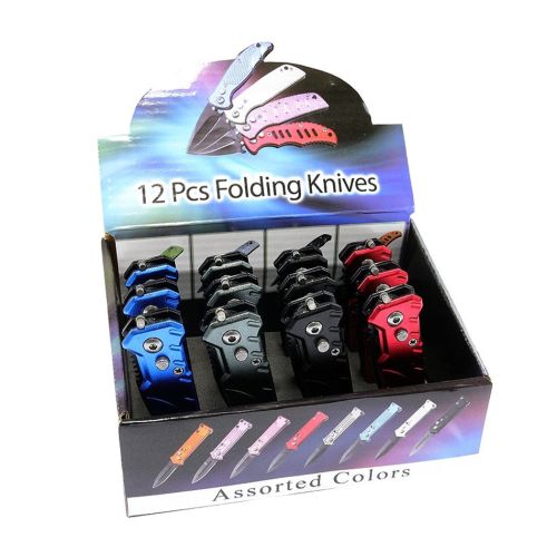 Mini Tactics Dozen Affordable Automatic Knife Set