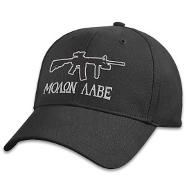 Molon Labe Low Profile Black Cap