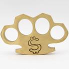 Money 100% Real Brass Knuckles Belt Buckle Paperweight