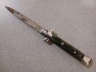 Old Stock Metallic Green Stiletto Automatic Knife Bayo