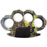 Large Black Bear in the Woods Brass Knuckles Paper Weight