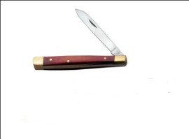 Pencil Folding Red Pocket Knife 3 Inch