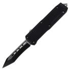 Pocket Rocket Black D/A OTF Automatic Knife Black Clip Point