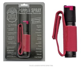 Police Magnum OC-17 Pepper Spray 3 Ounces Pink