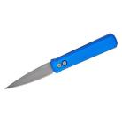 Protech Godfather Blue Automatic Knife Spear Point