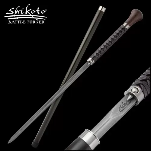 Shikoto Shinshi Damascus Sword Cane