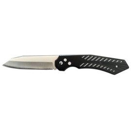 Sleek Streak Precision Auto Knife Black (4.25" Satin)