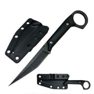 Survival EDC Karambit Fixed Blade Knife with Kydex Sheath