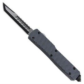 Tarantula Carbon Fiber D/A OTF Automatic Knife Two Tone Tanto