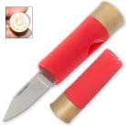 Tiger USA 12 Gauge Red Shotgun Shell Folding Knife