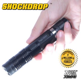 Tiger USA Xtreme Shock Drop 100 Million Stun Gun Flashlight Black