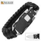 Trailblazer Concealed Hidden Knife Paracord Bracelet