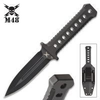 United Cutlery M48 OPS Combat Knife Black D2 Dagger