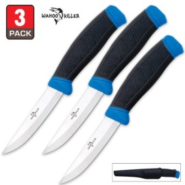 Wahoo Killer 3 Pack Diving Fillet Knives