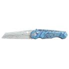 Wharncliffe 9" Automatic Knife Damascus Etch