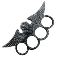 Winged Eagle Belt Buckle Paper Weight BLACK