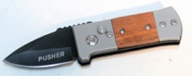 mini automatic extreme brand knife wood handle w6300